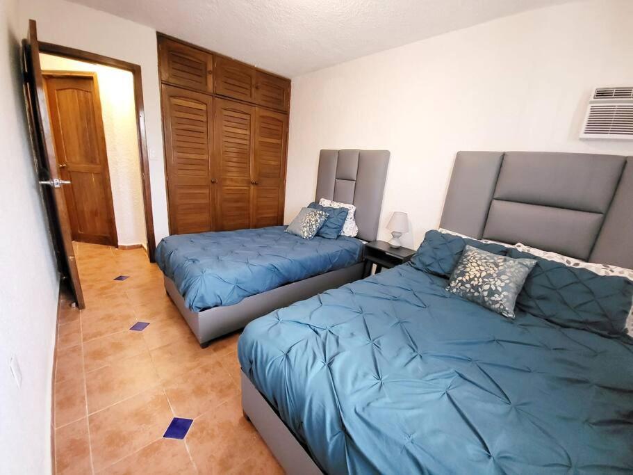 2 Rooms Apartment With Private Beach In Puerto Juarez Канкун Екстериор снимка