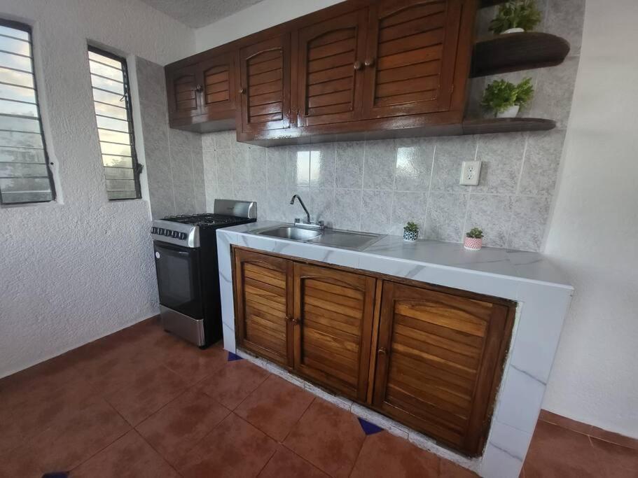 2 Rooms Apartment With Private Beach In Puerto Juarez Канкун Екстериор снимка