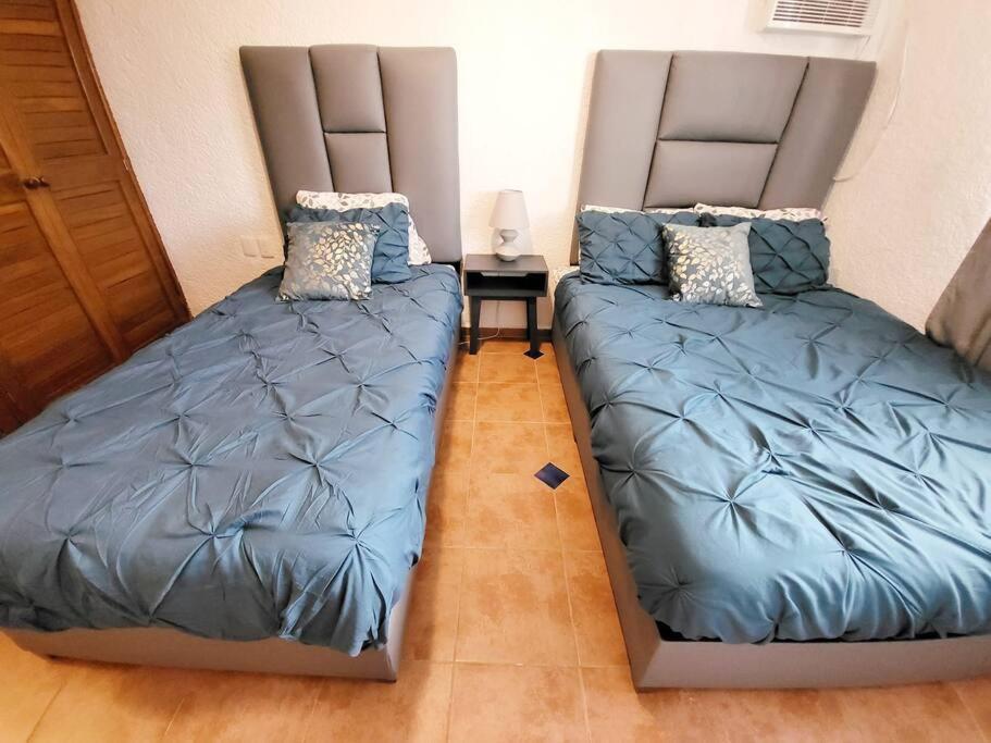 2 Rooms Apartment With Private Beach In Puerto Juarez Канкун Екстериор снимка